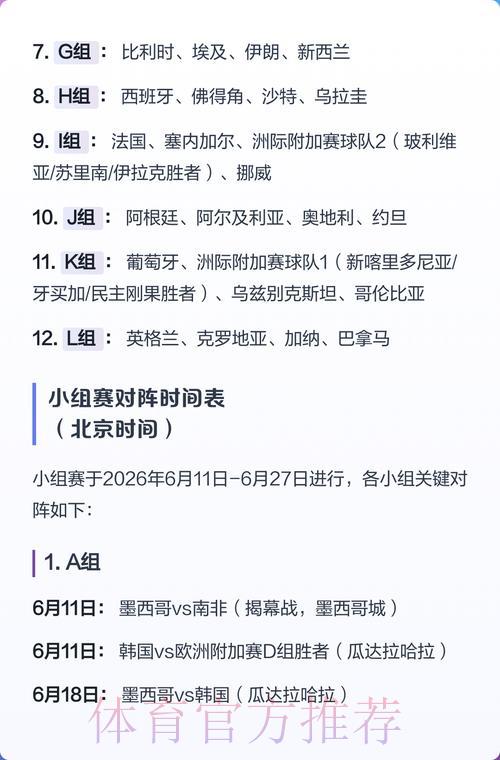 2026世界杯全程直播：精彩热门赛事全面解析